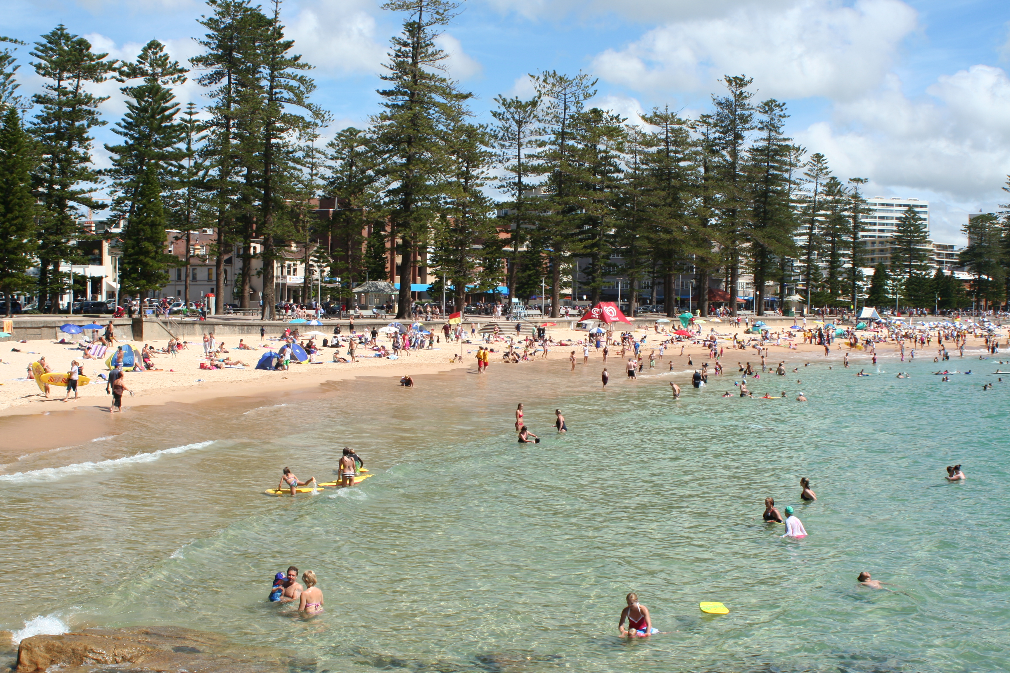 Going to the beach @ Manly